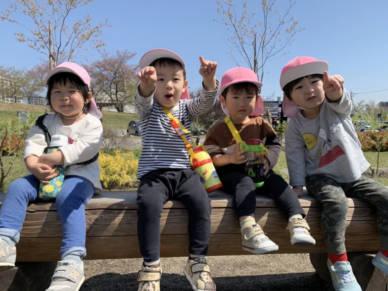 満開の桜を咲かせよう🌸(2歳児🐳)