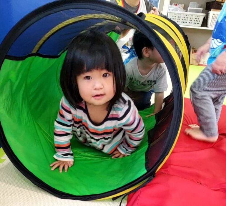 体操教室に参加したよ✨(1歳児🐬)