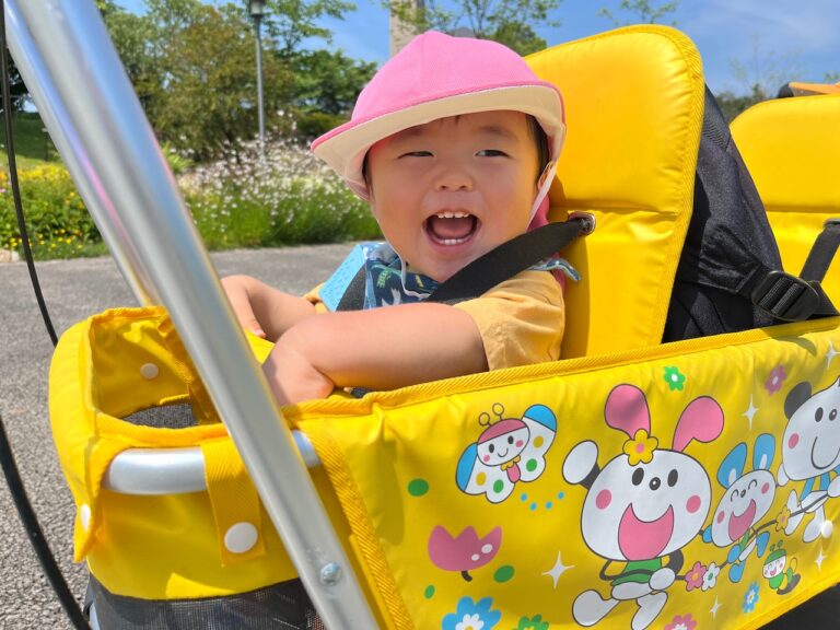 季節を感じてお散歩しよう🌿(0歳児🦦)