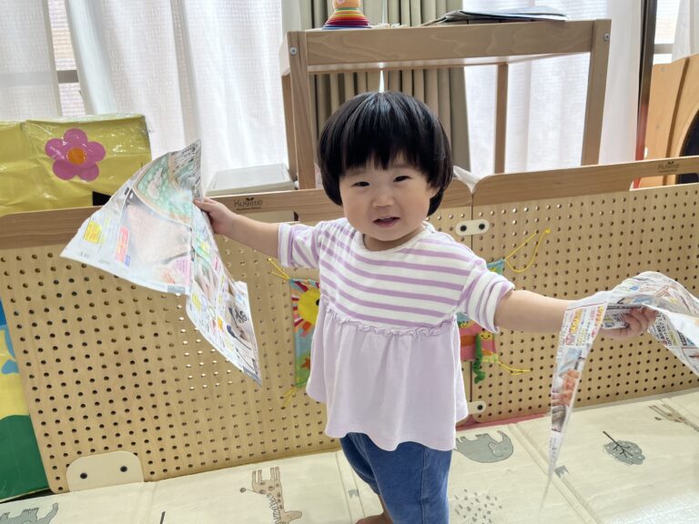 保護中: びりびり楽しいね(0歳児🦦)