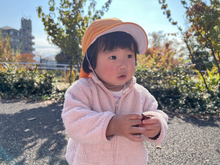 保護中: ぱっ！ぱっ！🍂(0歳児🦦)